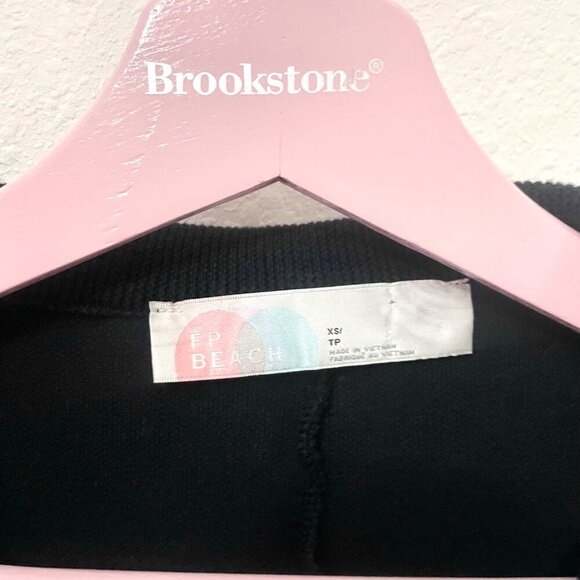 Free People Lizzie Romper Blazer One Piece Black OB1480579 Size S - Picture 3 of 7